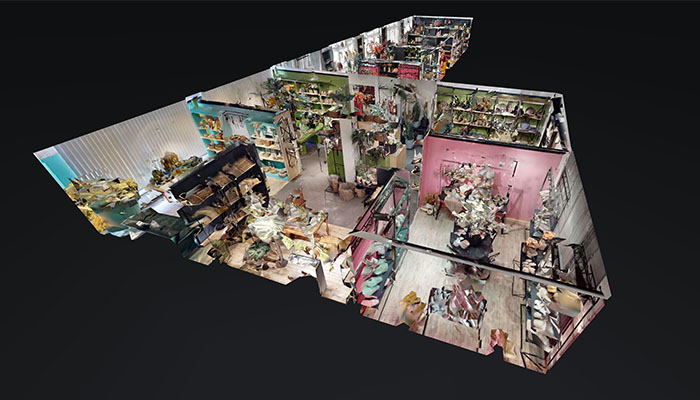 Frühlingsmusterraum 2023 - Dollouse-Ansicht