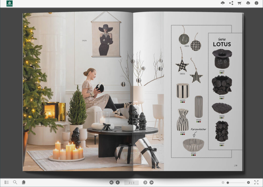 Vosteen • Floristenbedarf • Catalogues de tendances 10 26-1137-B-VOS_Titel-Kat_BK-Web_Xmas_2