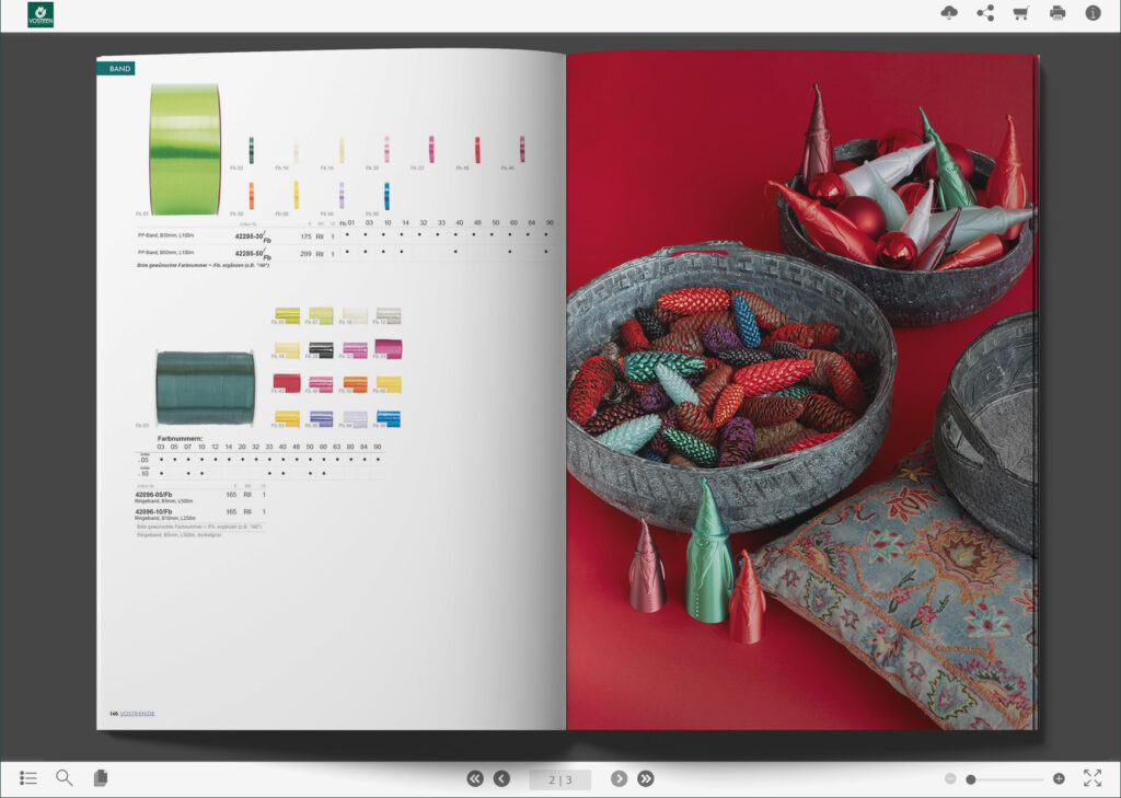 Vosteen • Floristenbedarf • Catalogues de tendances 66 26-1149-VOS_Web_Bedarf_3