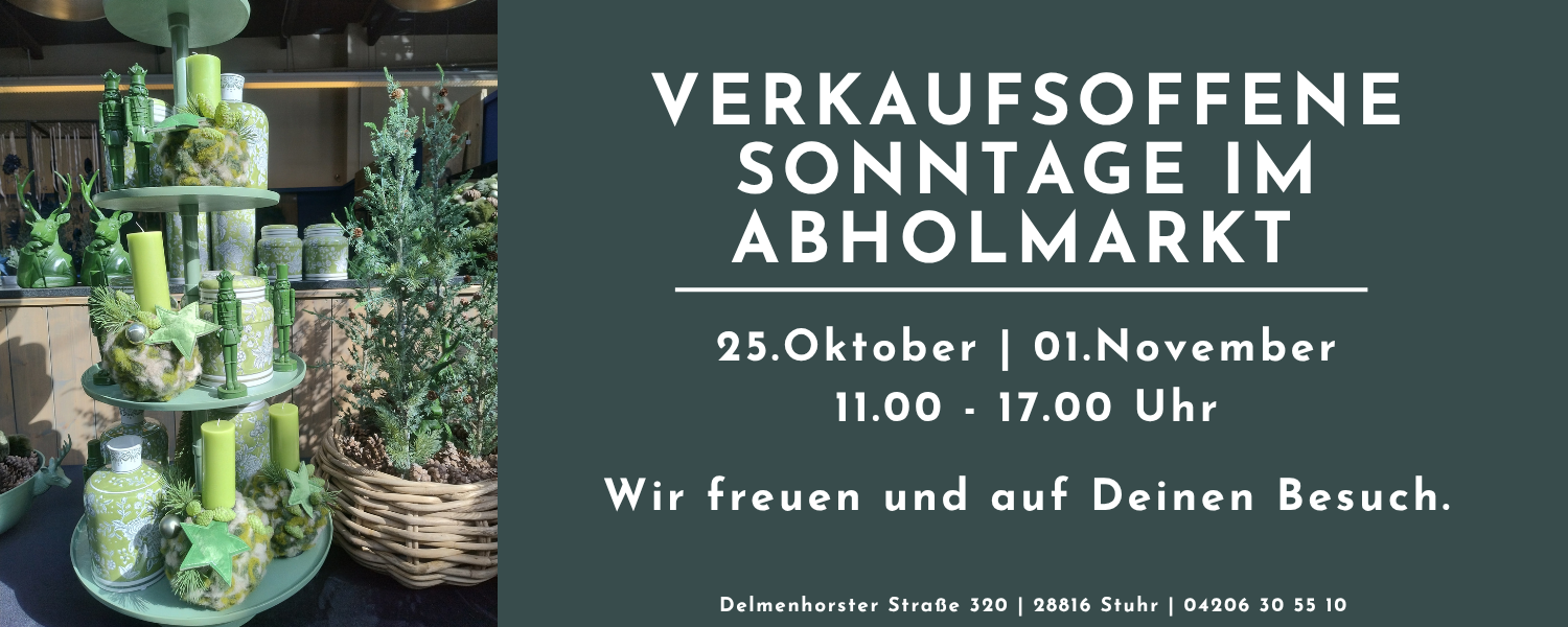 Verkaufsoffene Sonntage Abholmarkt